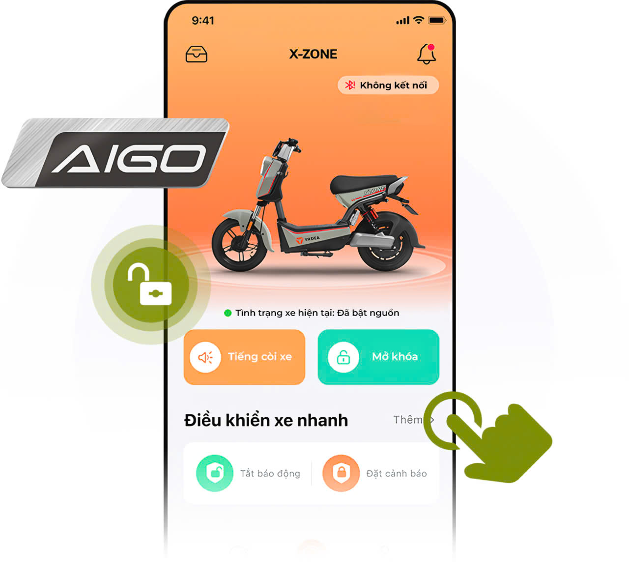 Xe Đạp Điện-Xe Máy Điện Yadea X - Zone Vĩnh Trường Tiền Giang