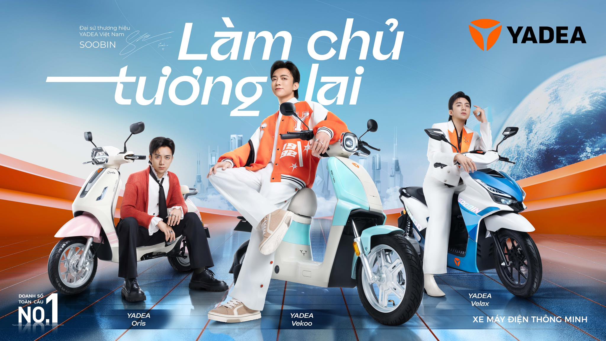 Soobin Đồng Hành Cùng Yadea - Bứt Phá Để Làm Chủ Tương Lai