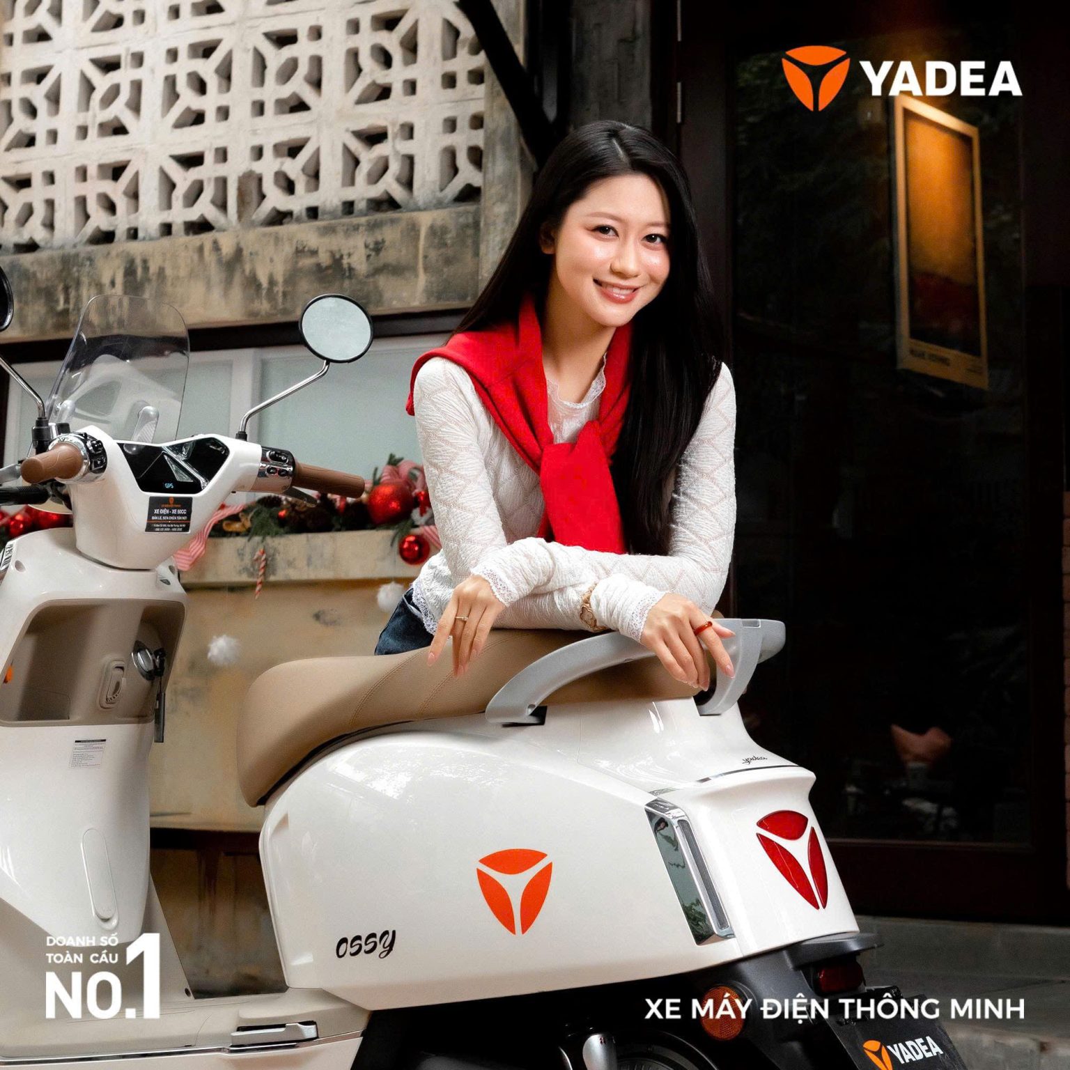 Yadea Ossy Xe Máy Điện Nhỏ Gọn Di Chuyển Trong Đô Thị Xe Điện Vĩnh Trường Đồng Tháp