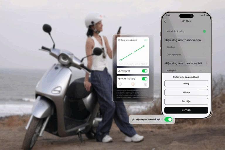 XE MÁY ĐIỆN YADEA OSTA H Xe Điện Vĩnh Trường Đồng Tháp