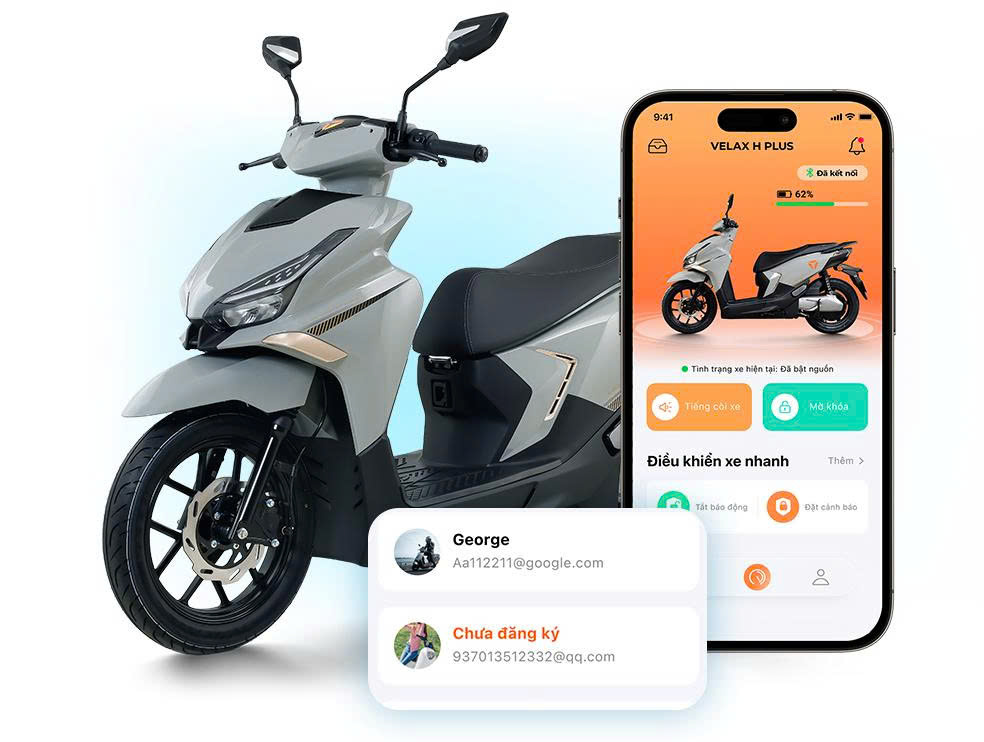 Xe Máy Điện Yadea Velax H Plus Xe Điện Vĩnh Trường Đồng Tháp