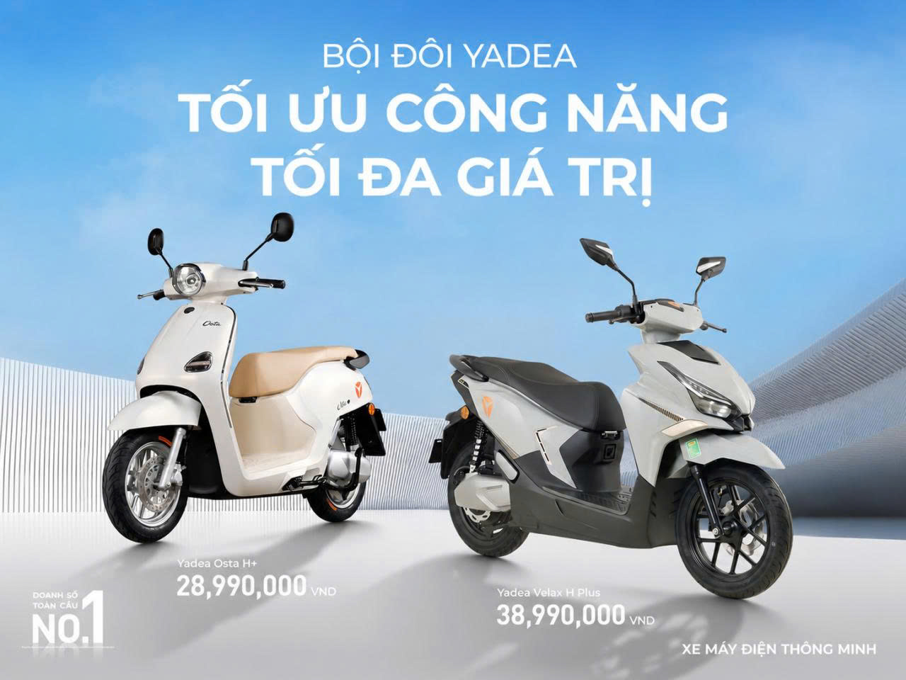 Khám Phá Bộ Đôi Xe Điện YADEA Được Săn Đón Nhất 2026 Xe Điện Vĩnh Trường Đồng Tháp