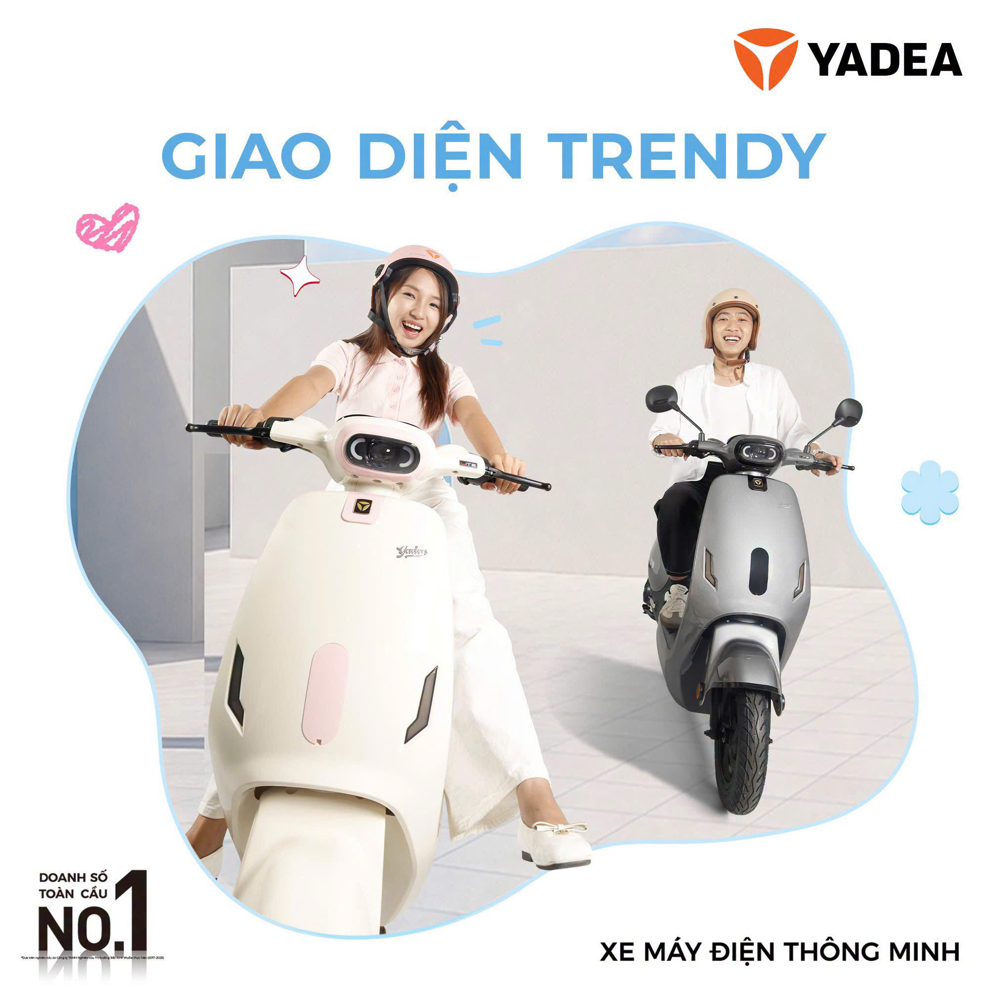Khám Phá Yadea iCandy – Xe Điện Học Sinh Đi 70km Xe Điện Vĩnh Trường Đồng Tháp
